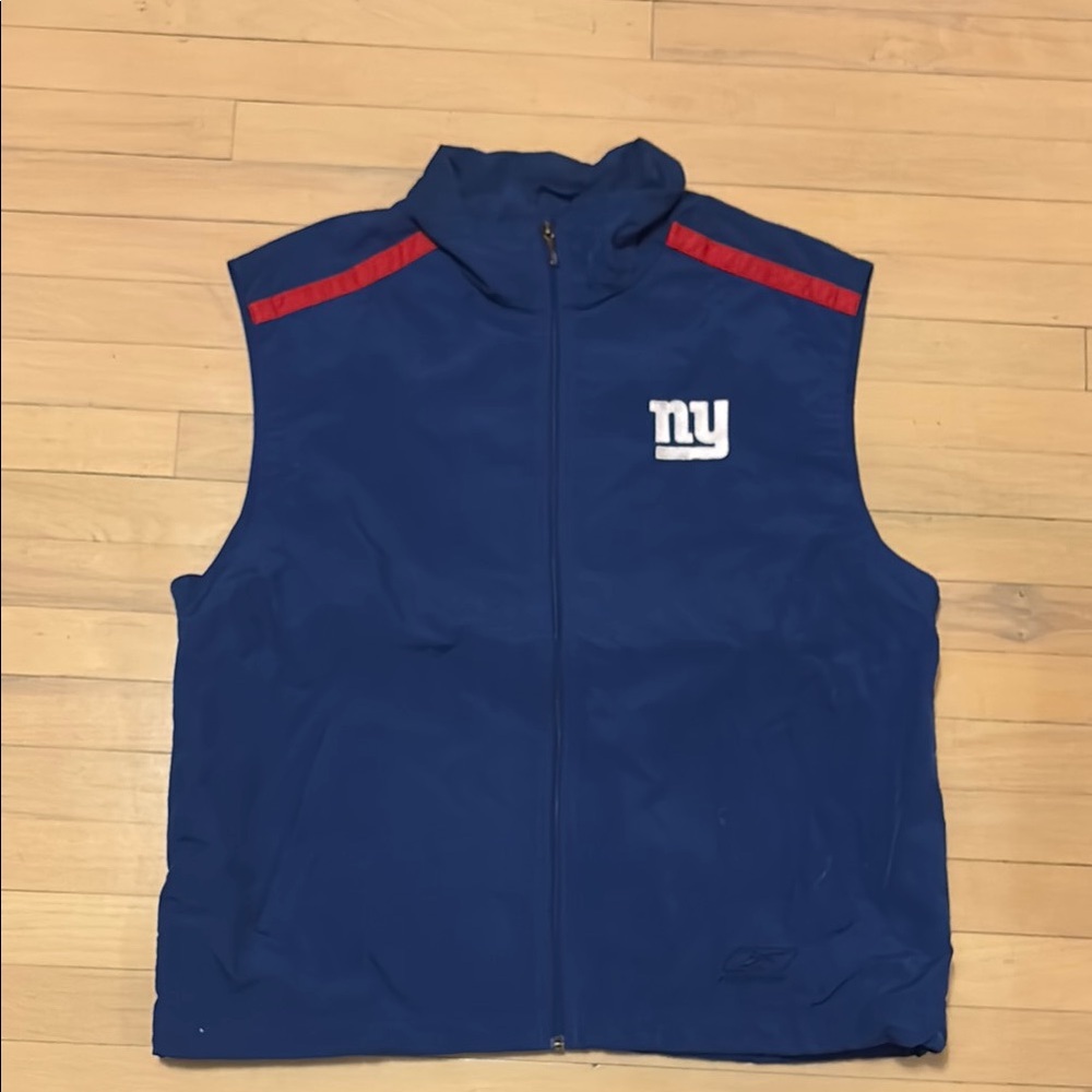 Vintage Men’s Large New York Giants Vest/ Jacket